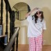 Children's Mid-to-Large Size Casual Short Sleeve Top