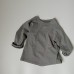 Children's medium to long letter printed T-shirt