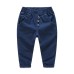Casual Cotton Solid Color Long Pants for Boys Mid-Waist Comfortable Trousers