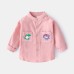 Children's Cotton Turn-down Collar Shirt, Soft Long Sleeve for Boys Children's Cotton Turn-down Collar Shirt, Soft Long Sleeve for Boys