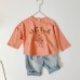 Little Bear Printed Long Sleeve T