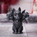Halloween Witch Black Cat Resin Decoration Figurine Magical Mysterious Atmosphere Design Decorative Ornament
