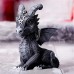 Halloween Witch Black Cat Resin Decoration Figurine Magical Mysterious Atmosphere Design Decorative Ornament