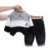Flip collar long sleeved two-piece baby and children's spring clothing set