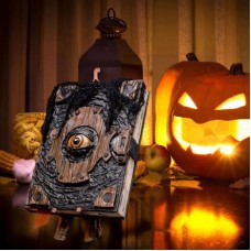 Halloween Decorative Dragon Eye Horror Book Ornament Halloween Living Room Bedroom Home Decoration Gift
