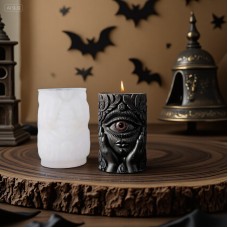 DIY Mystic Eye Scented Candle 3D Dark Hand-Held Eye Shape Decorative Ornament Silicone Mold