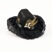 Steampunk Mini Lace Pet Hat Gothic Doll Hair Accessory Halloween Gear Plane Cowboy Hat Hair Clip