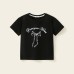 Cute Kids' T-Shirt with Bow Print