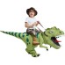 Halloween Stage Inflatable Dinosaur Costume for Performance, Funny Running Dinosaur Inflatable Suit
