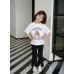 Children's Short Sleeve T-Shirt Cartoon Pure 