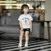 Children's Short Sleeve T-Shirt Cartoon Pure 