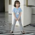 Children's Short Sleeve T-Shirt Cartoon Pure 