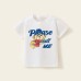 Girls' Short Sleeve T-Shirt, Kids Clothing,Children's Basic Wear