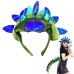 Holiday Children's Hat Hairband, Halloween Headwear, Snowflake Headband for Girls, Cute Dinosaur Christmas Party Accessory