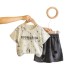 Children's short-sleeved two-piece set