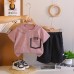 Children's casual short sleeved baby summer two-piece set