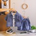 Cowboy short sleeved three piece baby children's clothing set