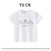 Girls' Short Sleeve T-Shirt Casual Top for Kids