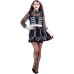 Dark Gothic Vampire Nun Costume Evil Halloween Ghost Bride Cosplay Outfit Fashion Style Nun Clothing