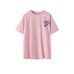 Girls' Short Sleeve T-Shirt for Medium to Large Kids Loose 