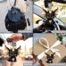 New Acrylic Flat Black Dragon Car Hanging Ornament for Backpack and Rearview Mirror Decoration