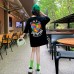 Girls' T-Shirt Dress Short Sleeve Loose Mid-Length Top for Kids