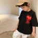 Children's T-Shirt Short Sleeve Loose Fit Boy's Top for Toddlers and Kids