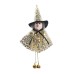 Halloween Decoration Props Cartoon Tulle Skirt Bell Hanging Ornament Pumpkin Witch Hanging Decor Pumpkin Hanging Ornament