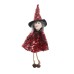 Halloween Decoration Props Cartoon Tulle Skirt Bell Hanging Ornament Pumpkin Witch Hanging Decor Pumpkin Hanging Ornament