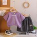 Children's short sleeved two-piece set