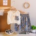 Summer hollow sleeveless two-piece set