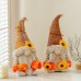 Harvest Festival Thanksgiving Season Faceless Doll Ornament Forest Gnome Dwarf Figurine Window Decoration
