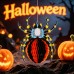Halloween Honeycomb 3D Spider Haunted House Bar Atmosphere Paper Honeycomb Ball Hanging Decoration Fake Ghost Background Props