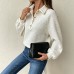 Collar long sleeved top Collar long sleeved top