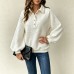 Collar long sleeved top Collar long sleeved top