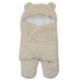 Infant Lamb Velvet Cotton-Filled Swaddle Blanket Newborn Anti-Startle Warm Sleep Bag Swaddle Wrap Blanket