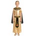 Halloween Egyptian Pharaoh Costume for Kids, Children's Party Outfit, Boys and Girls Ancient Egypt Cosplay Clothing