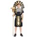 Halloween Egyptian Pharaoh Costume for Kids, Children's Party Outfit, Boys and Girls Ancient Egypt Cosplay Clothing