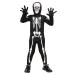 Halloween Kids Glow-in-the-Dark Ghost Costume Skeleton Suit Party Scary Outfit