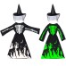 Halloween Women's Glow-in-the-Dark Grim Reaper Skeleton Costume for Girls, Halloween Party Cosplay Outfit