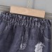 Denim Short Sleeve Set for Boys