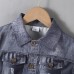 Denim Short Sleeve Set for Boys
