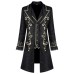 Halloween Mid-century Retro Costume Royal Prince Formal Wear Performance Set Cosplay Outfit