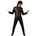 Halloween Kids MJ Sequin Performance Costume Jackson Cosplay Michael Jackson Tap Dance MJ Stage Performance Outfit