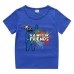 Rainbow friends children's summer clothing short sleeved