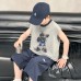 Children's Sleeveless Outfit for Boys, Two-Piece Set