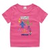 Rainbow friends children's summer clothing short sleeved