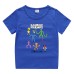 Rainbow friends children's summer clothing short sleeved