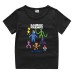 Rainbow friends children's summer clothing short sleeved