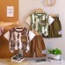 Letter short sleeved baby two-piece set